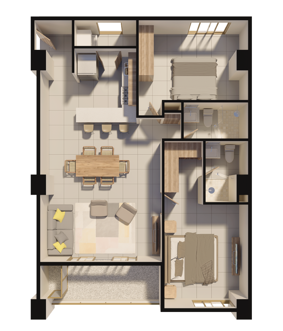 Plano Modelo C
